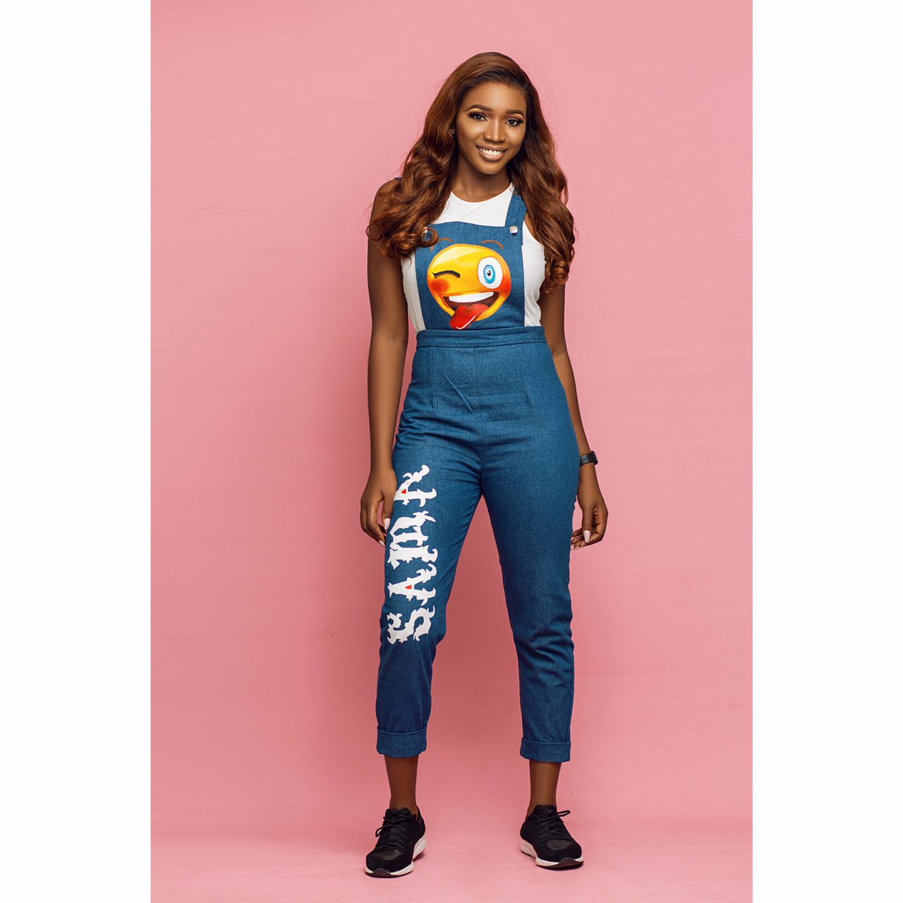 Denim Dungaree â SamaWoman - Contemporary Women's wear Fashion Brand